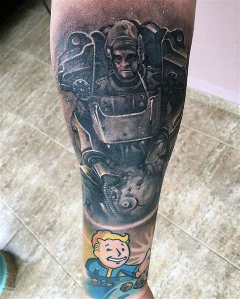 70 Fallout Tattoo Designs For Men 70 Fallout Tattoo Designs For Men