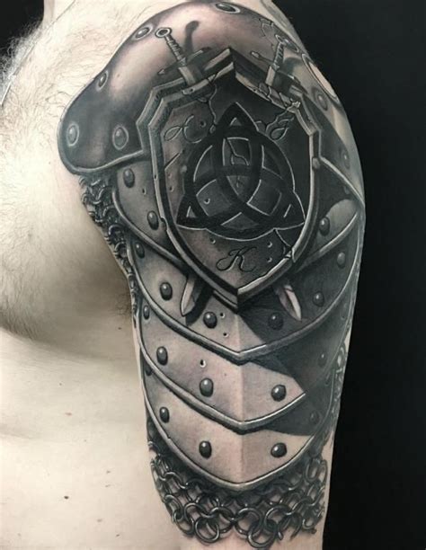 70 Shield Tattoo Designs With Meaning Art And Design