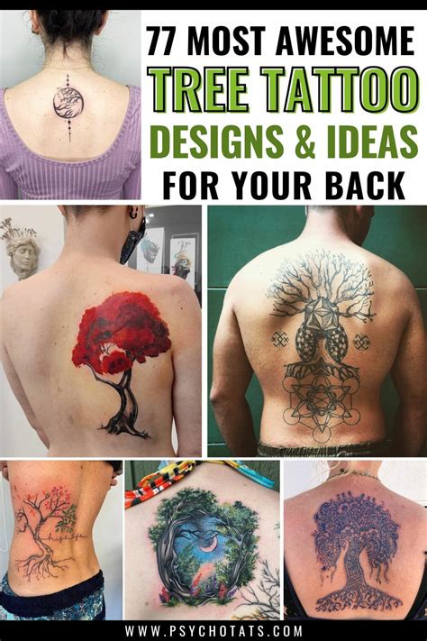 77 Awesome Tree Tattoos For Back To Try On Right Now Psycho Tats 77 Awesome Tree Tattoos For Back To Try On Right Now Psycho Tats