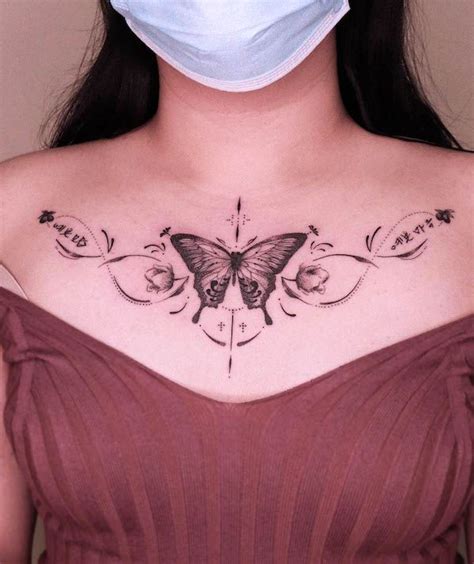 79 Stunning Chest Tattoos For Women Our Mindful Life