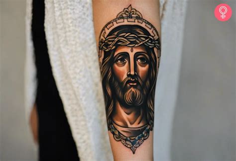 8 Amazing Jesus Forearm Tattoo Idea Designs And Meaning