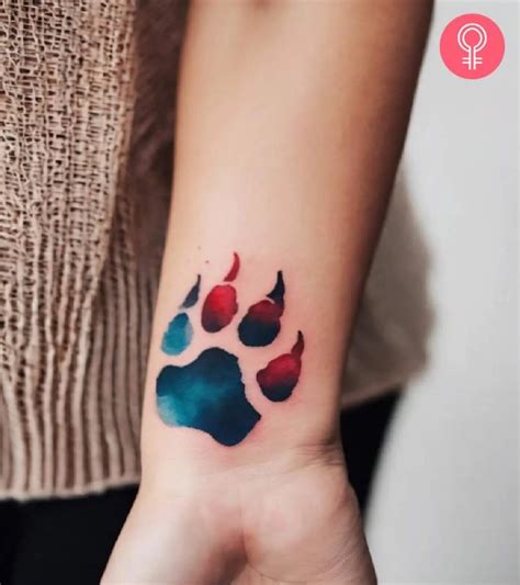 8 Creative Wolf Paw Tattoo Ideas With Meanings
