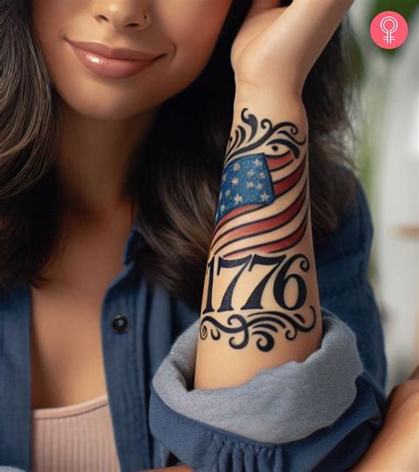 8 Most Creative 1776 Tattoo Ideas And Their Meanings