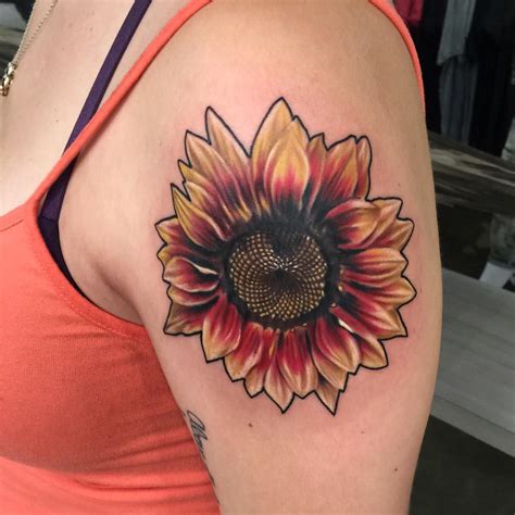 80 Bright Sunflower Tattoos Designs Amp Meanings For Happy Life 2019