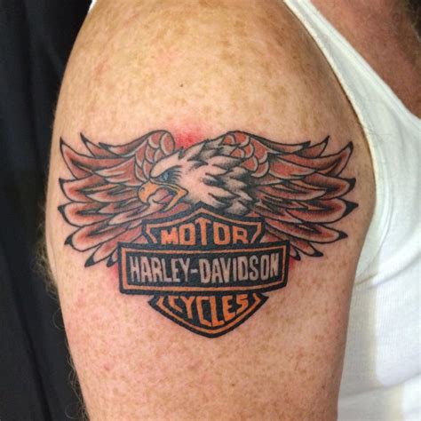 95 Adventurous Harley Davidson Tattoos