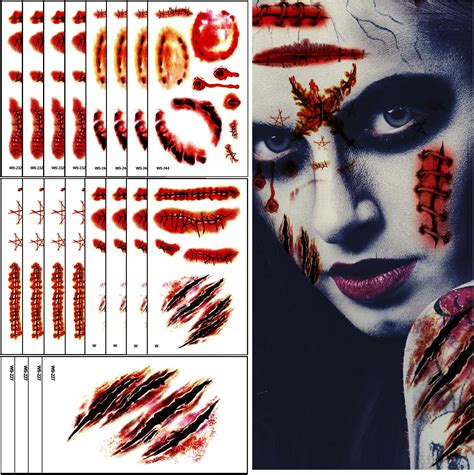 Amazon Com Halloween Realistic Temporary Costume Make Up Face Tattoo Kit Men Or Women Adult Confused Clown 1 Kit Beauty Personal Care Amazon Com Halloween Realistic Temporary Costume Make Up Face Tattoo Kit Men Or Women Adult Confused Clown 1 Kit Beauty Personal Care
