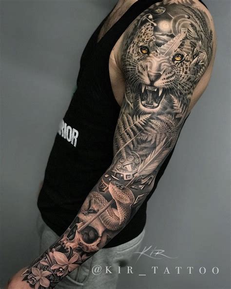 Amazon Jungle Sleeve Animal Sleeve Tattoo Leopard Tattoos Jaguar Tattoo Amazon Jungle Sleeve Animal Sleeve Tattoo Leopard Tattoos Jaguar Tattoo