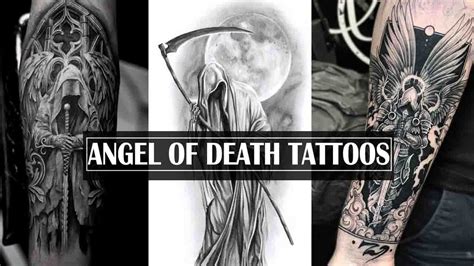 Angel Of Death Tattoo Meaning And Symbolism Angel Of Death Tattoo Meaning And Symbolism