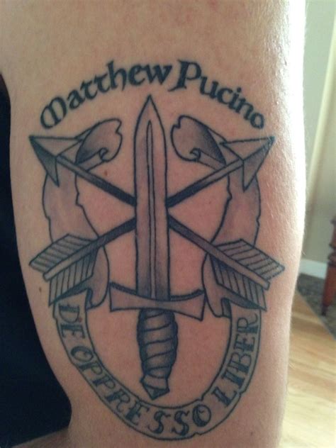 Army Delta Force Tattoo Army Delta Force Tattoo