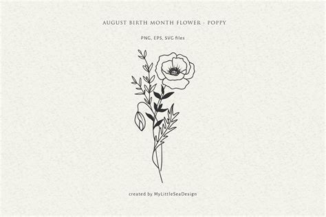 August Birth Flower Minimalist Tattoo At Andy Summer Blog August Birth Flower Minimalist Tattoo At Andy Summer Blog
