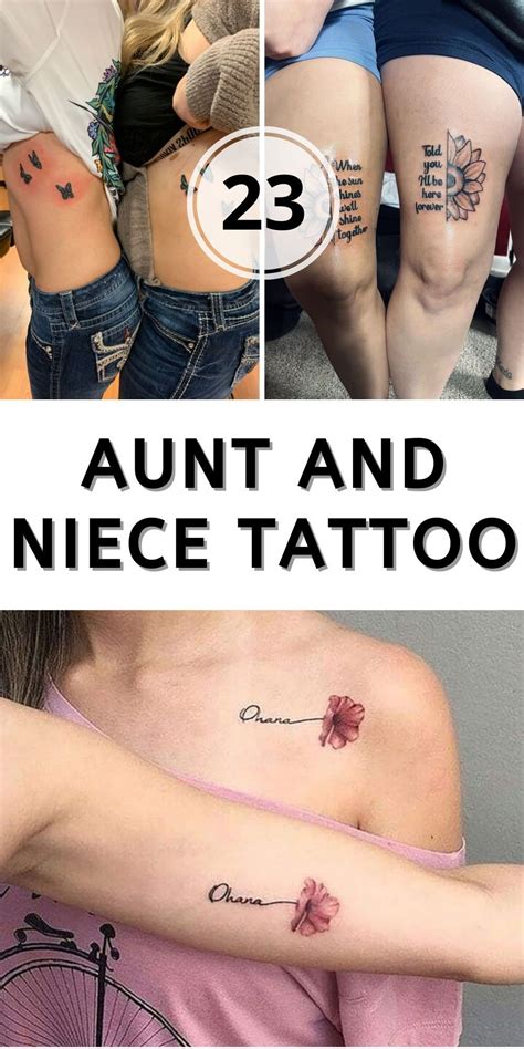 Aunt And Niece Tattoos