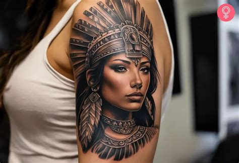 Aztec Warrior Princess Tattoo Aztec Tattoo Ideas Aztec Warrior Princess Tattoo Aztec Tattoo Ideas