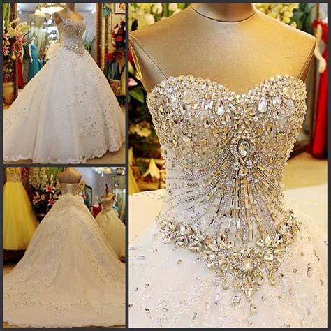 Best Ball Gown Wedding Dress Bling Ideas