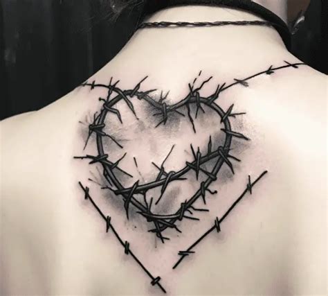Barbed Wire Heart Tattoo Meaning Amp Symbolism Emotional Pain Barbed Wire Heart Tattoo Meaning Amp Symbolism Emotional Pain