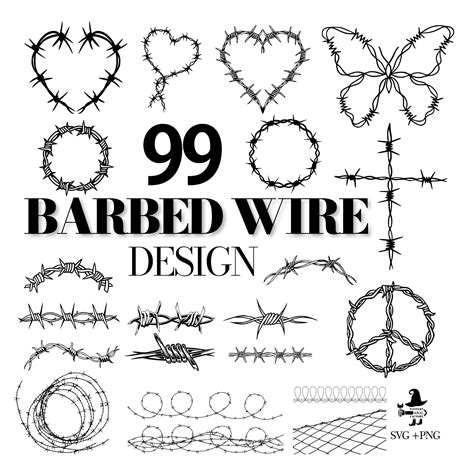Barbed Wire Tattoo Designs For Women 450 Barbed Wire Tattoo Stock
