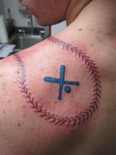 Baseball Cross Tattoo Ideas Baseball Cross Tattoo Ideas