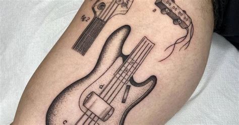 Bass Guitar Tattoo Designs Bass Guitar Tattoo Designs