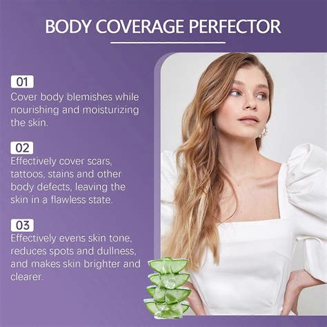 Beauty Concealer Waterproof Tattoo Cover Up Makeup Full Coverage Body