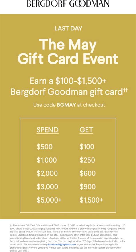 Best Bergdorf Goodman Promo Code: Save Now!