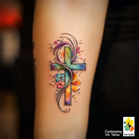 Best 13 18 Powerful Cross Tattoos For Women Artofit