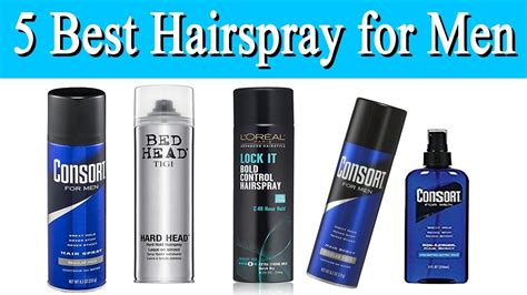 Best Hairspray For Mens Health