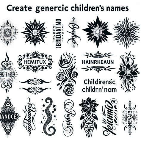 Best Multiple Name Tattoo Ideas Vondy