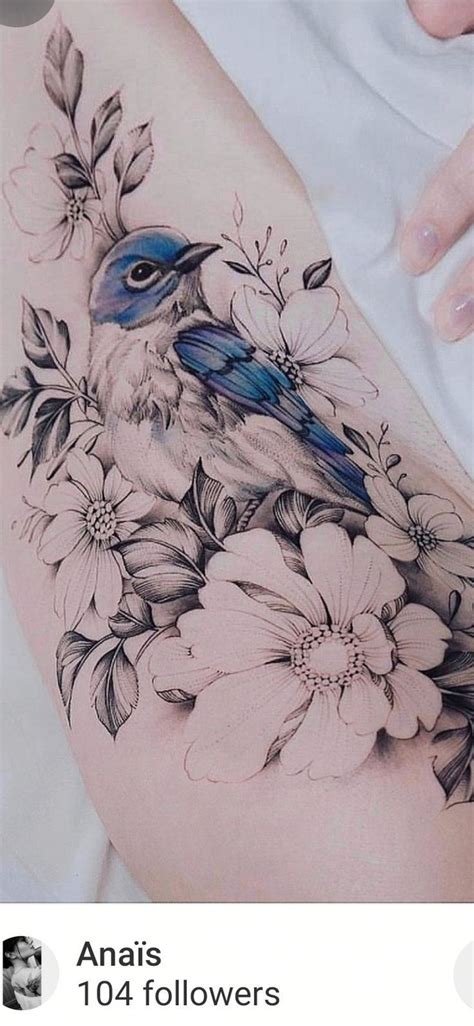 Bird And Flower Tattoo Tattoodo Bird And Flower Tattoo Tattoodo