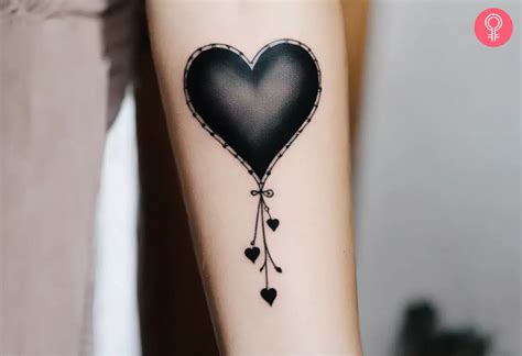 Black Heart Tattoo Designs