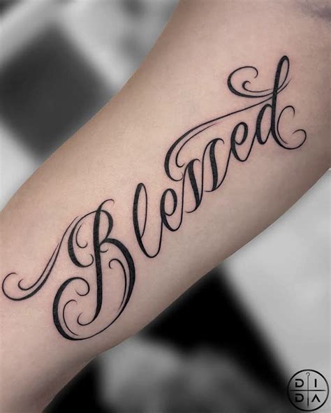 Blessed Tattoo In 2024 Tattoo Lettering Blessed Tattoos Pretty Hand Blessed Tattoo In 2024 Tattoo Lettering Blessed Tattoos Pretty Hand