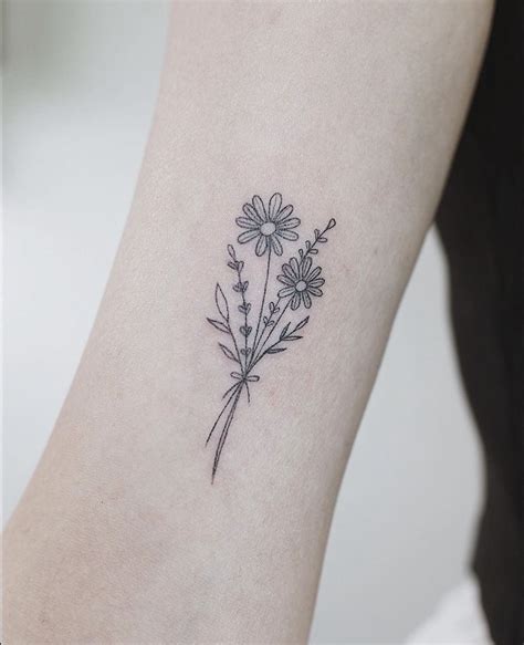 Bouquet Tattoo Flower Wrist Tattoos Daisy Tattoo Designs Petite Tattoos Bouquet Tattoo Flower Wrist Tattoos Daisy Tattoo Designs Petite Tattoos