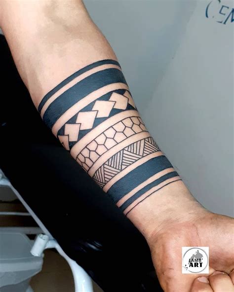 Bracelet Tattoo For Men Band Tattoo Design On Hand Arm Band Tattoo