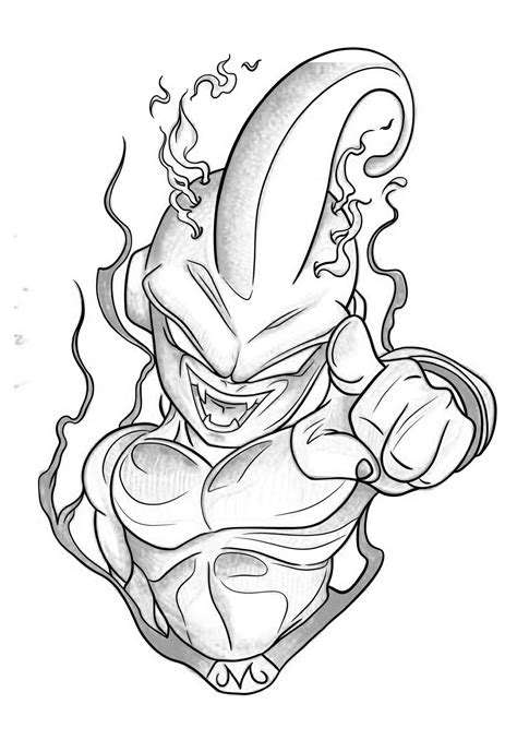 Brazillian Tattoo Artist Did This Kid Buu Piece Last Year What You Guys Think About It Btw I Actually Did Three Or Four More Dbz Tattoos So Far Should I Post More