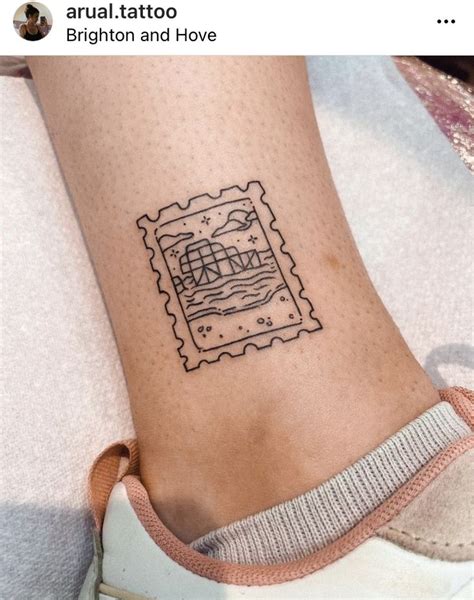 Brighton Stamp Tattoo Brighton Tattoo Travel Tattoo Small Tattoos