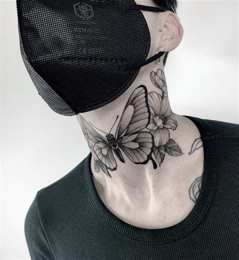 Butterfly Neck Tattoo Side Neck Tattoo Neck Tattoo For Guys Chest Butterfly Neck Tattoo Side Neck Tattoo Neck Tattoo For Guys Chest