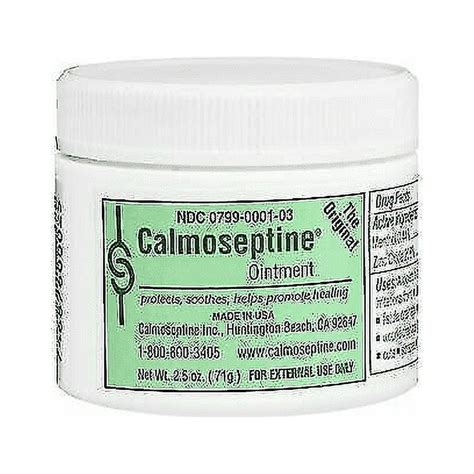 Calmoseptine Ointment Protects Soothes Amp Promote Healing Jar 2 5 Oz 12