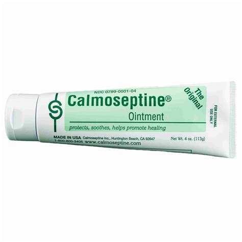 Calmoseptine Ointment Soothing Skin Protectant Each By Calmoseptine