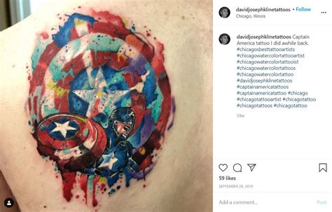 Captain America 10 Fan Tattoos That Are Out Of This World Captain America 10 Fan Tattoos That Are Out Of This World
