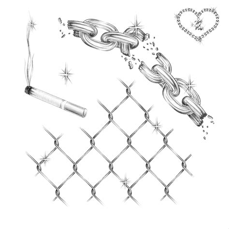 Chain Link Fence Tattoo Designs At David Masterson Blog