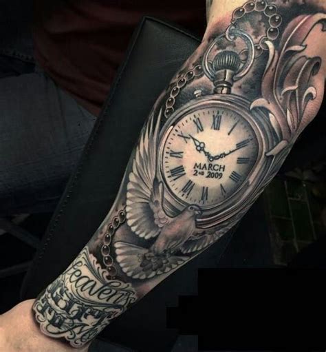 Clock Tattoos For Men Ideas And Designs For Guys