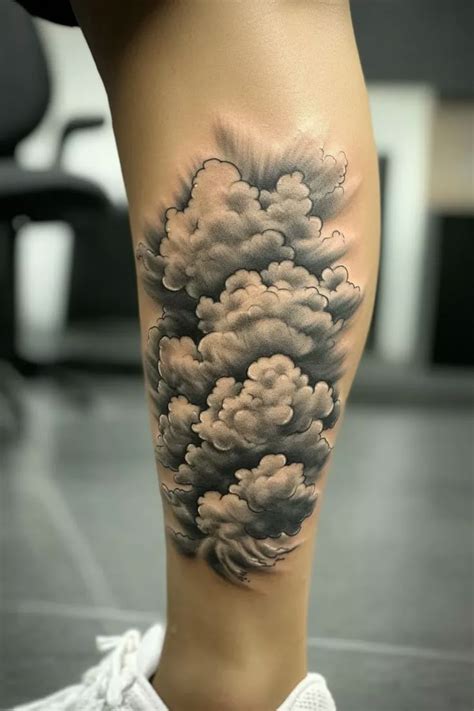 Cloud Tattoo Ideas Embracing The Ethereal Tattoo Build