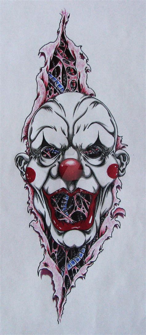 Clown Tattoo Design By Volski On Deviantart Clown Tattoo Design By Volski On Deviantart