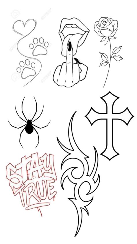 Cool Easy Tattoos To Draw For Girls