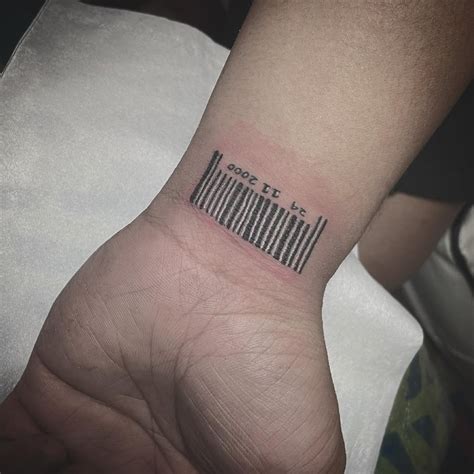 Creative Barcode Tattoo Inspirations