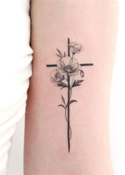 Cross Tattoo Designs For Women