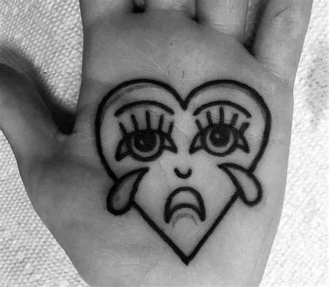 Crying Heart Tattoo Meaning