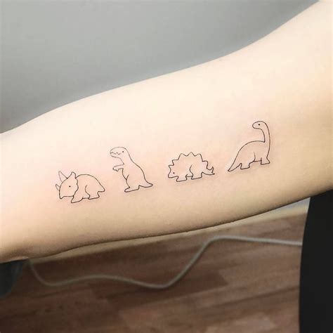 Cute Dinosaur Tattoo Cute Dinosaur Tattoo