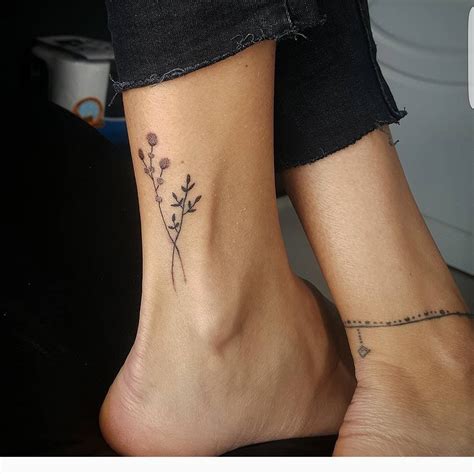 Cute Small Ankle Tattoos