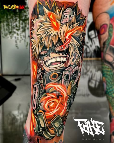 D E K U Just Finished This Full Color My Hero Academia Tattoo Featuring Izuku Midoriya Deku In Action Every Piece I Create Is More Than Just Ink It S Passion Energy
