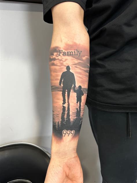Daddy And Son Tattoo Ideas