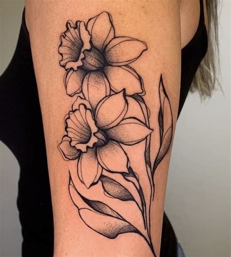 Daffodil Tattoos Meanings Tattoo Designs Ideas Artofit
